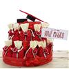 Viale Magico Torta Bomboniere Laurea, Torta Sacchetti con Portachivi Laurea, 25 Sacchetti Laurea bomboniere economiche ed Originali (Portachiavi Termometro e Siringa)