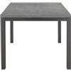 milani home - Tavolo Da Pranzo Moderno Di Design - Allungabile -Cm 90x90/180 - Grigio - Rovere - Per Sala Da Pranzo