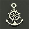 DLM Bomboniere DLM-29015 (Kit 24 Pezzi) Ciondolo Ciondoli Charm Charms Ancora Timone Mare Confettata Fai da Te bomboniera