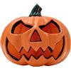Generico Halloween Light Up Pumpkin Jack O Lantern, Jack O Decorazioni per lanterna, luci di zucca 8 pollici, decorazioni di Halloween fatte a mano per l'evento del Ringraziamento della stagione autunnale