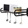 Salmeee Supporto a parete per forno a microonde, rettangolare, con 6 ganci mobili, per forno a microonde, carico fino a 30 kg