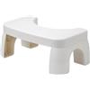 KIXZSAZ Elegante sgabello da bagno per bambini e bambini Sgabello per per adulti per adulti - Installazione pulita per Facile, Combinazione/Bianco