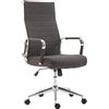 CLP Sedia Da Ufficio In Tessuto Kolumbus I Sedia Direzionale Ergonomica I Comfort Per Lunghe Giornate Di Lavoro I Per Il Gioco E L'home Office, Colore:grigio scuro