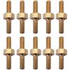 ckpsms KUNPENG - 10 pezzi HOOP Vite regolabile per Tajima e ricamo cinese diametro 3,5 mm