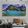 Janktie Diamond Painting Kit Completo Drill,Kit Pittura Diamante 5D Fai da Te,DIY Strass Ricamo a Punto Croce Artigianato,Passatempo per Adulti Quadri con Perline,Home Wall Decor Natura Fiumi Montagne 30x60cm