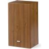 Linea Azzurra Pensile Cucina Sospeso 40 con 1 Anta e 2 Ripiani Mobile in Legno Made in Italy H72xL40xP32 cm cm Facile da Montare (Noce Antico)