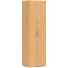 IDMarket - JULIANA Armadio in legno a 2 ante 50 cm con ripiano