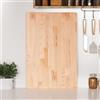 Generico Tagliere 60x40x4 cm in Legno Massello di Faggio,Marrone,7.52kg,3188902