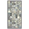 Panorama Tappeto Vinile Cucina Bagno - Varie Dimensioni - (Idraulico Azzurro 40x80 cm)