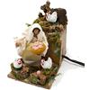 Joy Christmas Pastore per Presepe in Movimento 14 cm x 9 cm Venditrice di Uova 42800