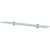 Lumanois Mensole Galleggianti 2 pz in Vetro 70x10 cm 8 mm, Mobili,Scaffalature,Scaffali e mensole per pareti, 3.46kg-3051498