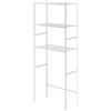 Vicco Mensola per lavatrice Miso, Bianco, 66 x 162 cm, per la conservazione di detersivi e accessori da bagno
