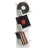 VCM sulda Tavolino Disco, Legno, Bianco, 106,5 x 33 x 25,6 cm
