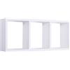 MODULARREDO | TRISTANO Mensola da Muro, Libreria Sospesa, Libreria da Parete, Scaffale da Parete, Bianco, 70x30 p15.5 cm, Kit Tasselli Inclusi - Made in Italy