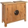 vidaXL Legno Massello di Pino Mobile Sottolavabo Vintage Armadio Arredo Bagno