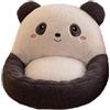 Xujuika Poltroncina Panda, Divano Panda Poltrona Panda, Sedile Di Supporto Per Animali In Peluche, Adorabile Sedia A Forma Di Panda Imbottito Per Bambini, Poltrona Lettura Bambini