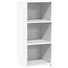 vidaXL Credenza Bianca 40x41x93 cm in Legno Multistrato