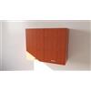 Alfredo Calandrelli CALANDRELLI - Pensile Cucina in Legno Nobilitato Ciliegio, Mobile Alto con 2 Ante, Pensile Componibile Moderno Made in Italy (Altezza 80XLarghezza 70XProfondità 32 centimetri)