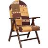Liberoshopping Poltrona in tessuto imbottito e legno reclinabile 4 Posizioni per casa soggiorno - AMALFI(Fantasia)