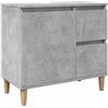 Genérico Mobile Lavabo da Bagno Grigio Rovere 65x33x60 cm in Truciolato,Grigio,17.4kg,857119