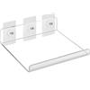 PiWine Mensole sospese, mensola a muro in acrilico, mensole trasparenti da 7,9 pollici montate a parete for scaffali for scaffali, ripiani di 4 mm di spessore, lunghezza x larghezza, A, 20 x 20 cm (Colore :