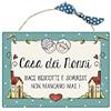 L'Angolo Delle Idee Targa con spago CASA DEI NONNI BACI BISCOTTI E SORRISI ...! idea regalo
