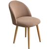 Generico Chair Covers with Backrest 4/6 Pieces Elegant Stretch Chair Covers for Dining Room Office Chair Cover with Round Back Jacqaurd Washable (Color : H, Size : 1Pcs)