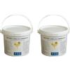 Naturii Cera di Candelilla per Candele Vegan Friendly, KahlWax 6702 Pastiglie Giallo Paglierino, Ideale per Applicazioni cosmetiche, Candele e Prodotti Tecnici. kg 1 (2 secchielli da gr 500)