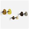 Giallobus - Appendiabiti da Parete - Harmony Color 05 - Kit 6 pz - Vetro Acrilico - Kit 6 PCS. - Palette Colours 05 - Ganci attaccapanni e Accessori da Muro Decorativi