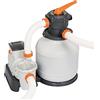 Bestway Pompa di Filtraggio a Sabbia Flowclear 58499, Portata 7.571 L/H per Piscine Fuori Terra