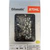Stihl, maglie della catena di trasmissione 67 per motosega 36390050067 di 40,6 cm, passo 8,25 mm, calibro 063