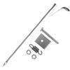 HOLIDYOYO Set 1 Accessori per Macchina Legatrice Resistente alla Ruggine Lame, Molle e Spilli Piante in Acciaio Inossidabile per Giardino Esterno