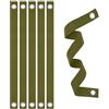 Supertool Confezione da 6 cinghie per alberi da 40 x 3,8 cm, cinghie di supporto per alberi con occhielli robusti, cintura per legare piante di ulivo per una crescita sana delle piante, ideale per giardino,