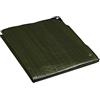 Relaxdays Telone Protettivo 120g/m², Telo da Giardino con Occhielli, Impermeabile, Antistrappo, in PE, 4 x 5 m, Verde