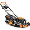 Fuxtec Tosaerba a benzina FX-RM5196eS, 51 cm e motore con cambio monostadio E-Start GT Elektro Start FX-RM2060es, scelto dalla stampa specializzata come "Best of 2017"