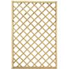 TheGoodGarden Pannello Grigliato in Legno 120x180 cm Alawa | Maglia Diagonale 11x11 cm | Impregnato in Autoclave | Cornice 4,5x4,5 cm | Made in Italy | Recinzione Giardino o Frangivista