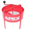 D&L Colino a manovella da giardino ERD, 15 l, filtro per compost 55357 AWZ