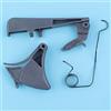 PAIHUIART Maniglia posteriore Kit di Riparazione della Valvola A Farfalla di Blocco Grilletto Per Jonsered CS 2141 2145 CS2147 2149 2150 CS2152 CS2153 Motosega Pezzi Di Ricambio NUOVO (Color : La Francia)