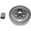 ICOOYO Pignone per tamburo frizione da 1/4-8T per Oleo-Mac 925 GS260 EFCO MT2500 MT2600 125 50162016