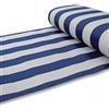 GX GARGIX Tenda da Sole a Strisce con Anelli, per Balcone, Veranda e Giardino, con Frange, Resistente, Vari Colori e Misure (Tv/Blu, 150x290Cm)