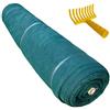 witch hanmannnn Telo rete raccolta olive antispina pesante in rotolo mt 6x50 rastrello OMAGGIO