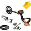 My Brand - Metal Detector Garrett ACE 250 + Cuffie + Salva Piastra + Setaccio + Picozza per appassionati di metal detector, Tutti