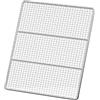 XRYUXECJ Griglia,Griglia BBQ, Griglia Rotonda for Barbecue Multiuso di Grandi Dimensioni, in Acciaio Inossidabile, pentole da Campeggio, griglia for falò all'aperto for costolette,(Size:50x30cm)