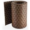 RETELANDIA L'OUTLET DELLE RECINZIONI RETELANDIA - Striscia Rattan per Recinzione Marrone cm 19x10 m frangisole. Schermatura Privacy 100% Pannelli recinzioni in Rete Metallica