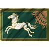 Generic Bandiera Di Benvenuto Rohan Horse Appendere Bandiera Verticale Resistente Alle Intemperie Decorazioni Da Esterno Per Camere Fattoria La Casa 3X5 Ft