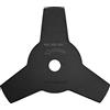 BOUDECH Disco per decespugliatore a 3 Denti Lama 3T da Ø 255 mm in Acciaio temprato Disco di Ricambio per decespugliatori e tagliaerba