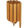 KOTARBAU® Staccionata in Legno per Giardino - 200 x 30 cm - Recinzione Giardino Esterno in Legno - Colore Rovere - Steccato