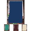 Home Tresor - Tenda da Sole da Esterno per Balcone/Terrazzo/Veranda con Anelli e Ganci per Applicazione, Resistente e Lavabile, 100% Poliestere, Tinta Unita Blu cm. 200x300