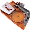 EasyByMall Coperchio laterale frizione freno catena per motoseghe Husqvarna 340, 345, 346, 350, 353, 357, 359 - ricambio OEM 537107901/503-99-70-01