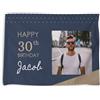 Wanapix | Bandiere Personalizzate | 50x35 cm | Ideale per partite di calcio e di altri sport, compleanni, eventi, feste, ecc. | Personalizzabile su un lato | Compleanno